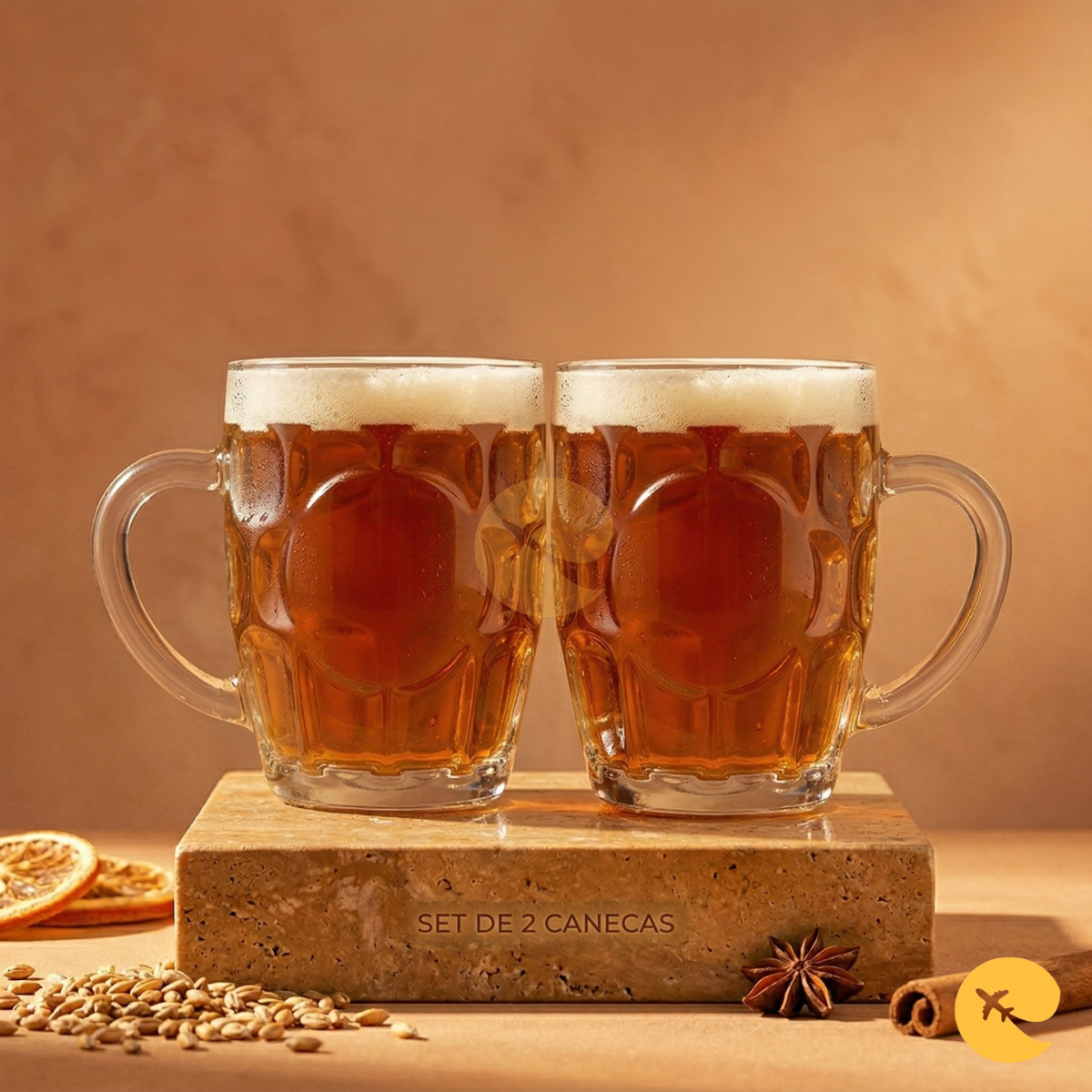 JOGO COPOS DE CHOPP 260ML 2 UNIDADES