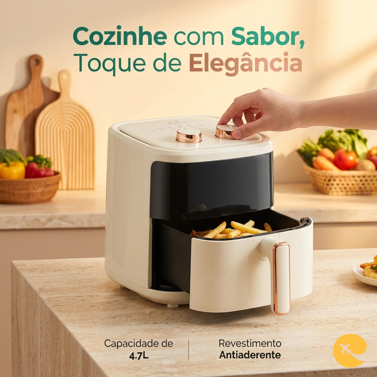 FRITADEIRA ELETRICA AIR FRYER
