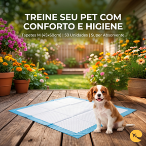 PET - TAPETE HIGIÊNICO (M 45CMX60CM 50UN)