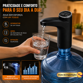 BOMBA DE ELETRICA PARA GALÃO DE AGUA SILENCIOSO