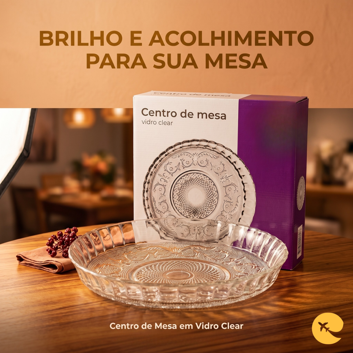 Centro De Mesa 30cm