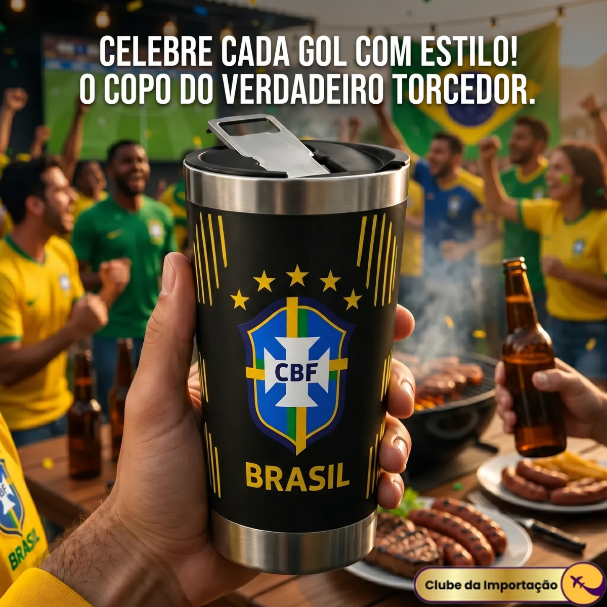 COPO TERMICO SELEÇÃO BRASILEIRA