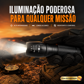 LANTERNA RECARREGAVEL