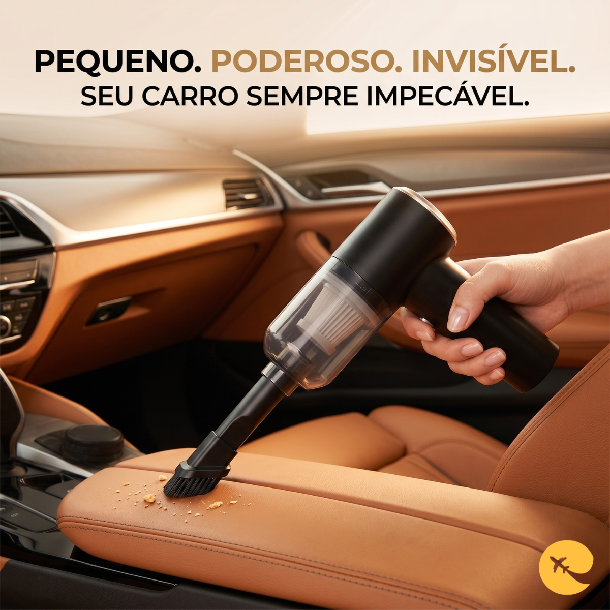 Aspirdor de Pó Elétrico Portatil