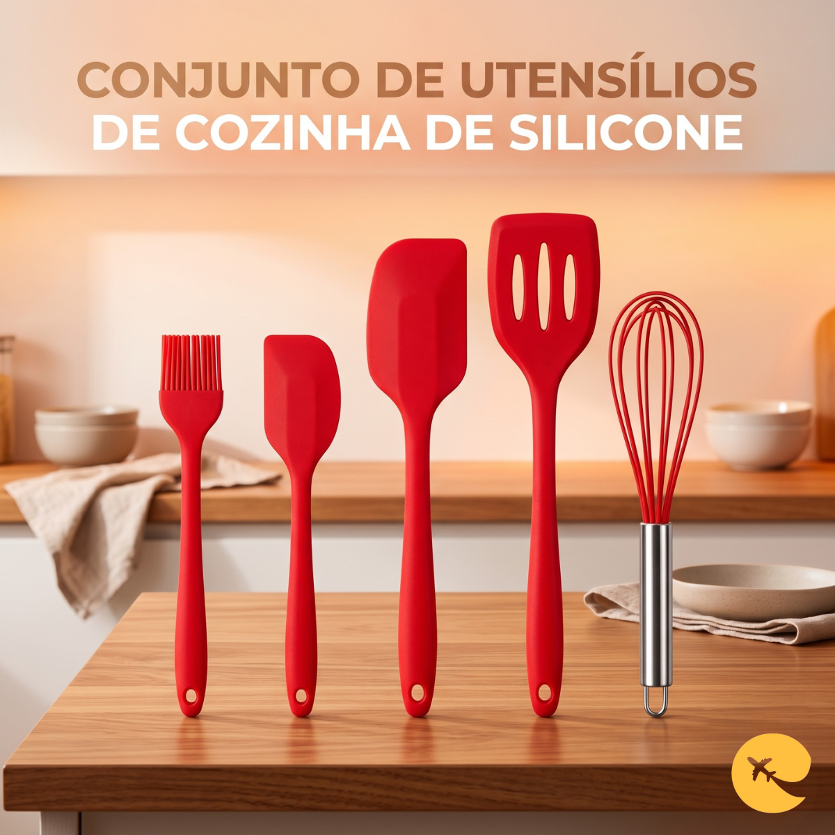 Conjunto De Utensilios 5 Peças