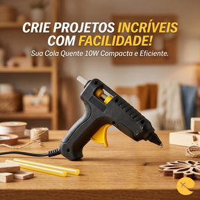 Pistola de cola quente 10W