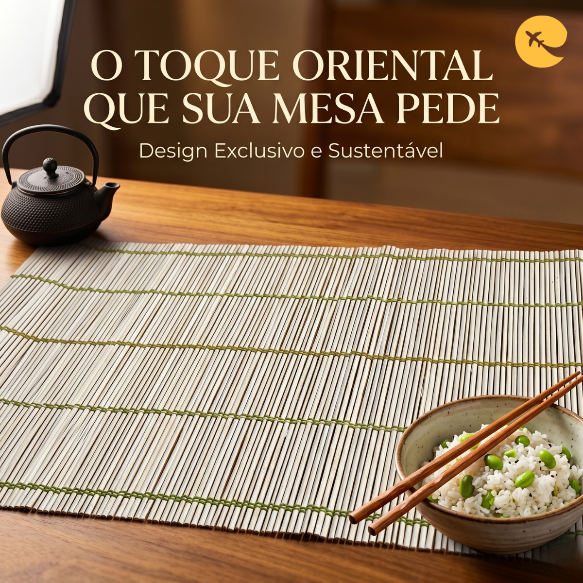 JOGO AMERICANO DE BAMBU 30CM X 45 CM