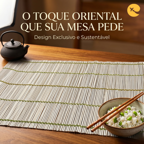 JOGO AMERICANO DE BAMBU 30CM X 45 CM