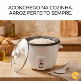 PANELA DE ARROZ ELETRICA 1,3L Branca
