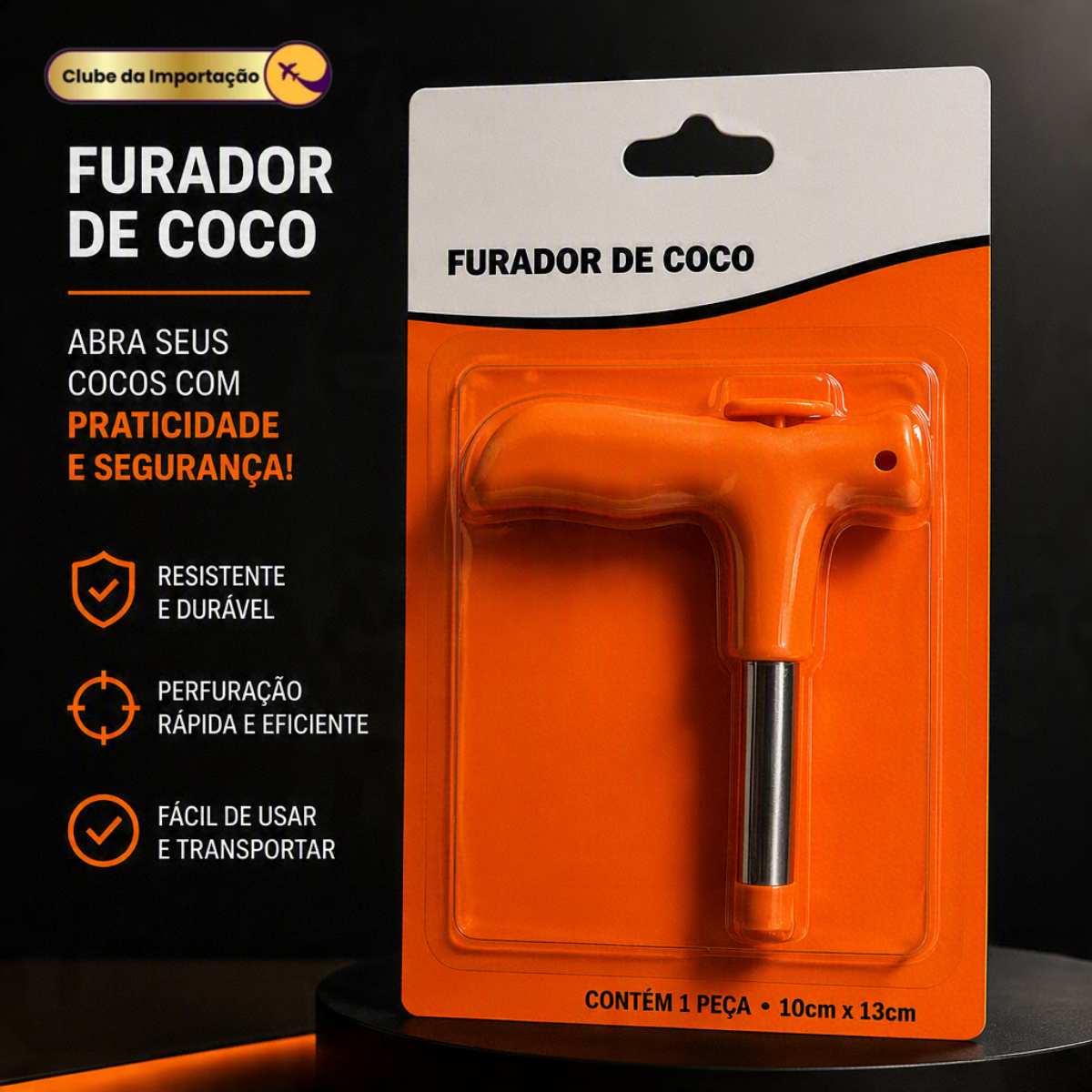 Furador de Coco