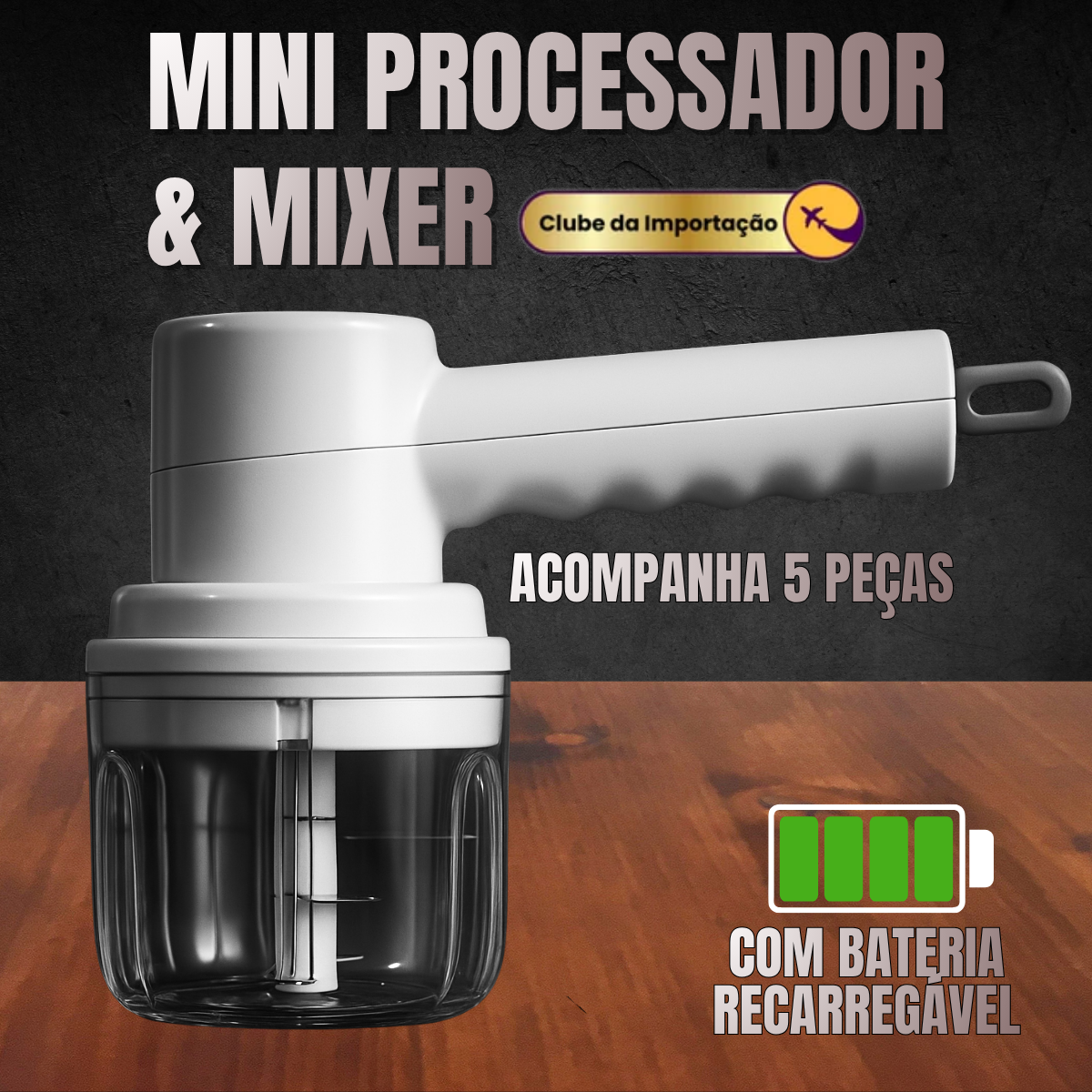 MINI PROCESSADOR E MIXER