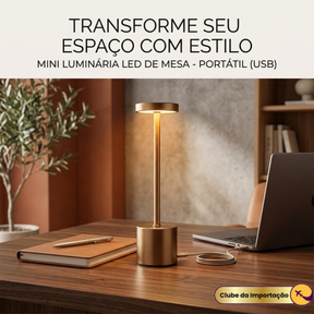 Mini Luminaria De Mesa