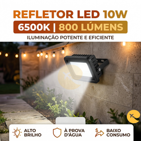 Refletor Led 10W 6500K Bivolt