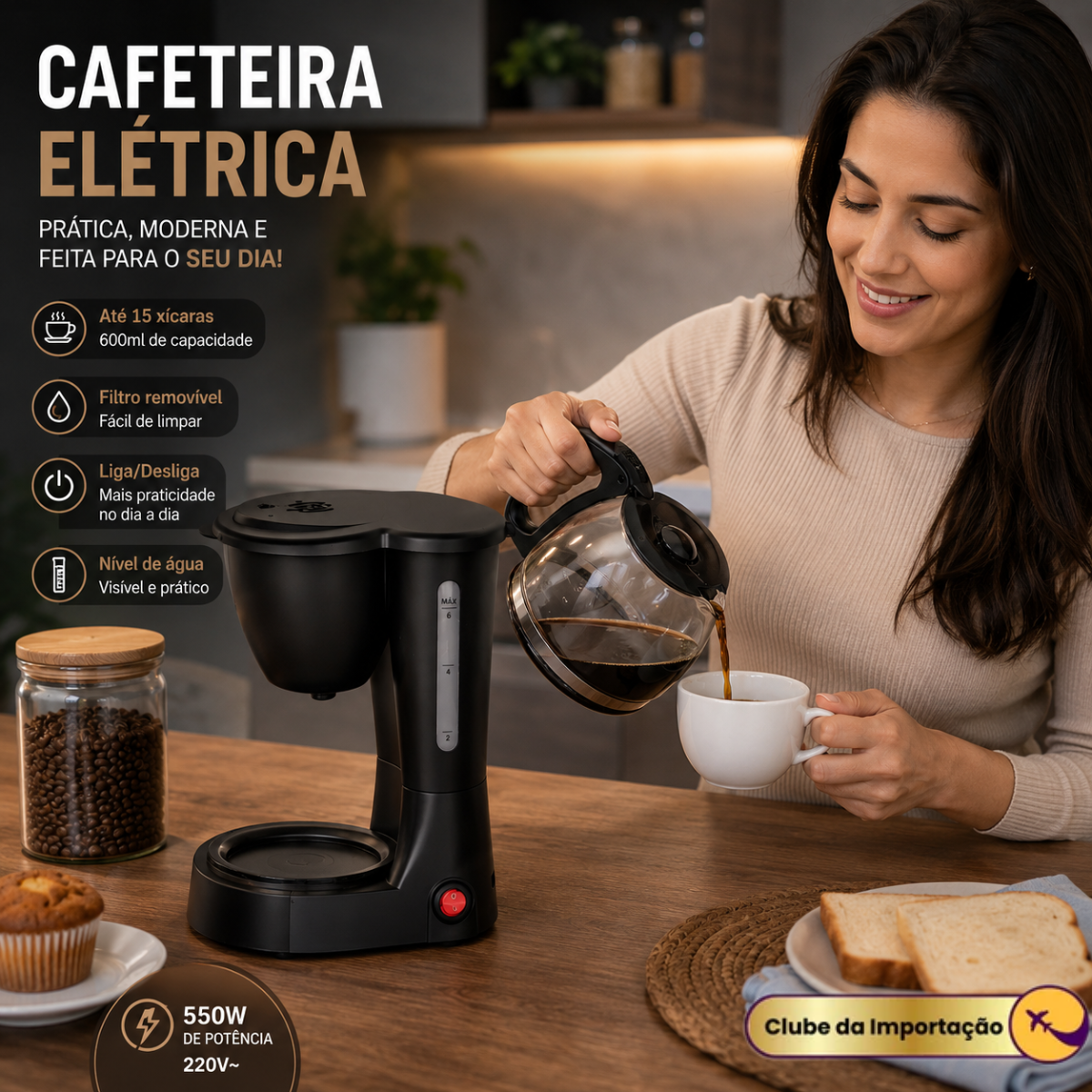 CAFETEIRA ELETRICA