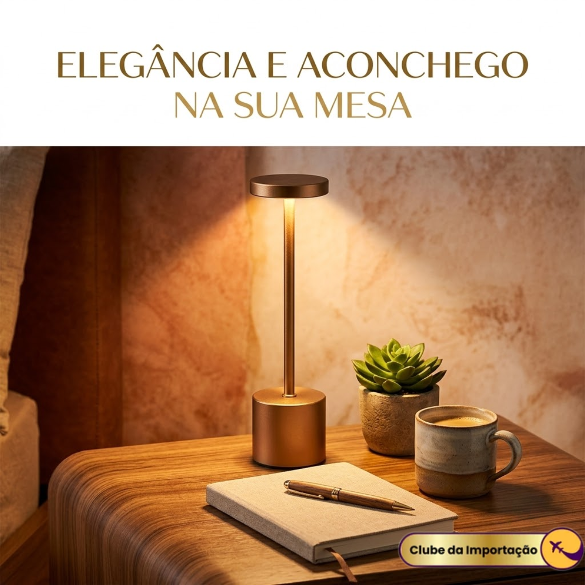 Mini Luminaria De Mesa