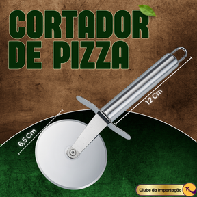 Cortador De Pizza - Profissional Lâmina Em Aço Inox