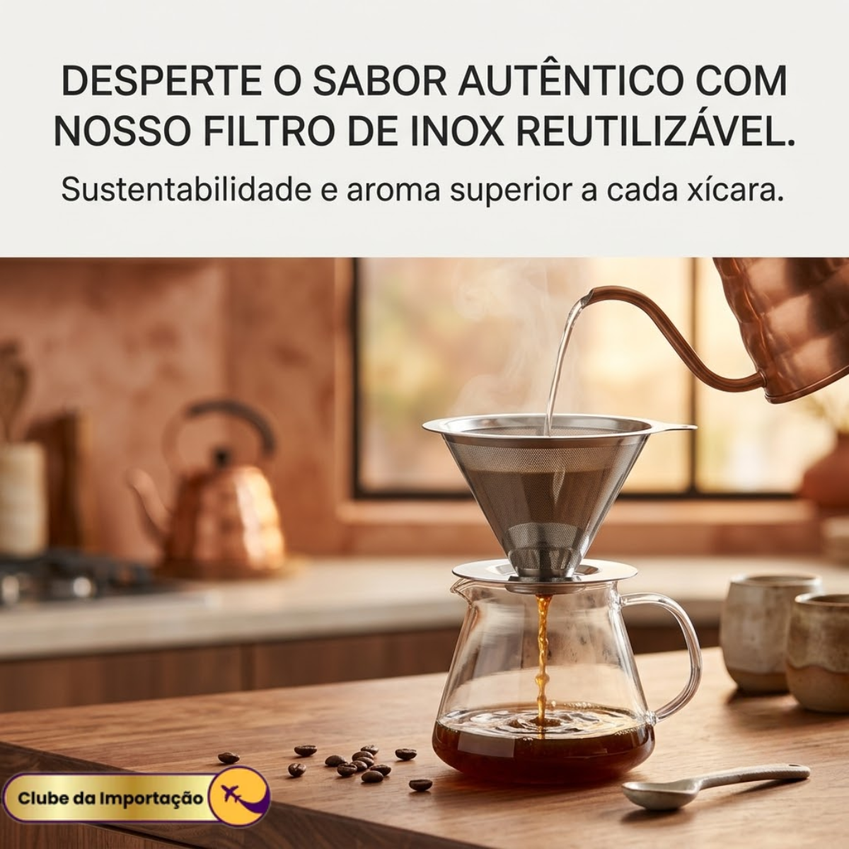FILTRO DE CAFÉ INOX