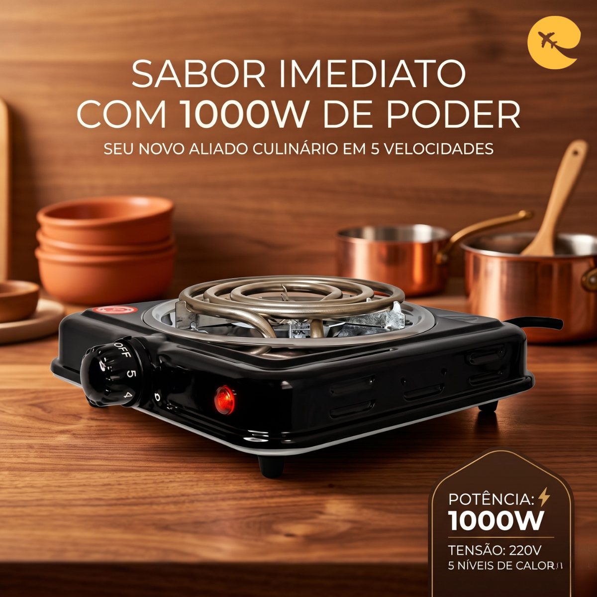 FOGAREIRO 1 BOCA