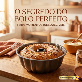 FORMA COM FURO CENTRAL  ANTIADERENTE