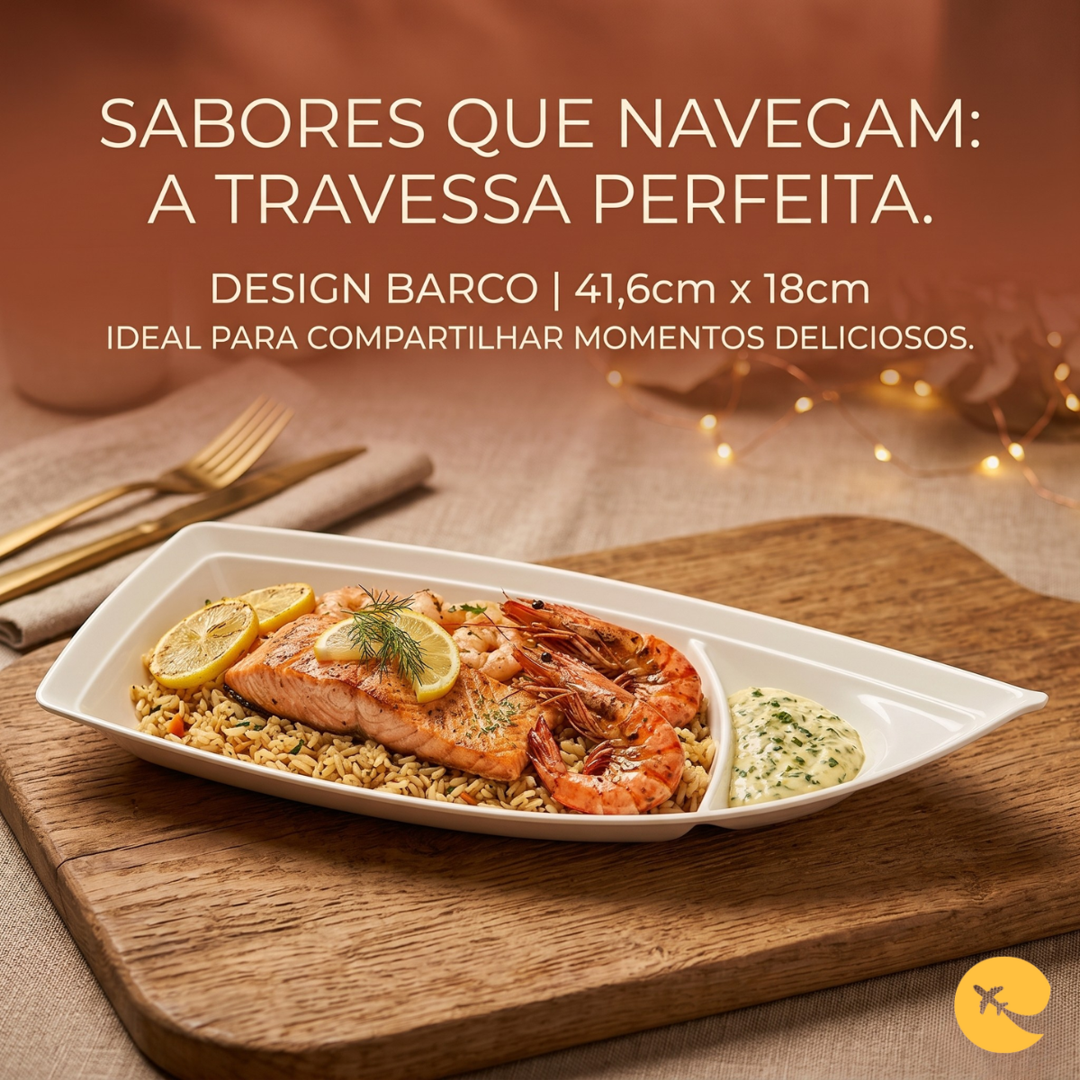 TRAVESSA FORMATO BARCO