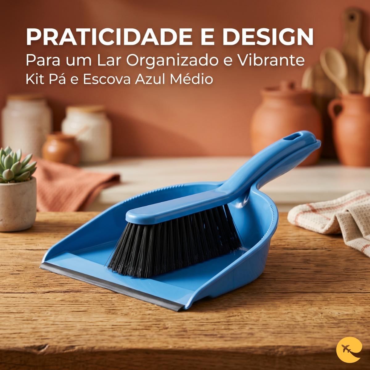 ESCOVA E PÁ 30X21CM