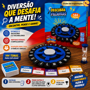 JOGO DESCUBRA PALAVRAS