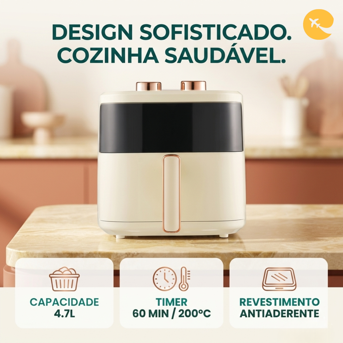 FRITADEIRA ELETRICA AIR FRYER
