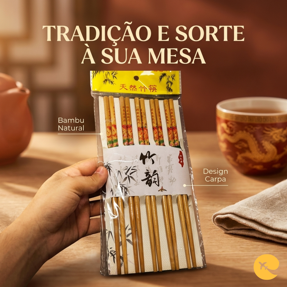 HASHI DE BAMBU
