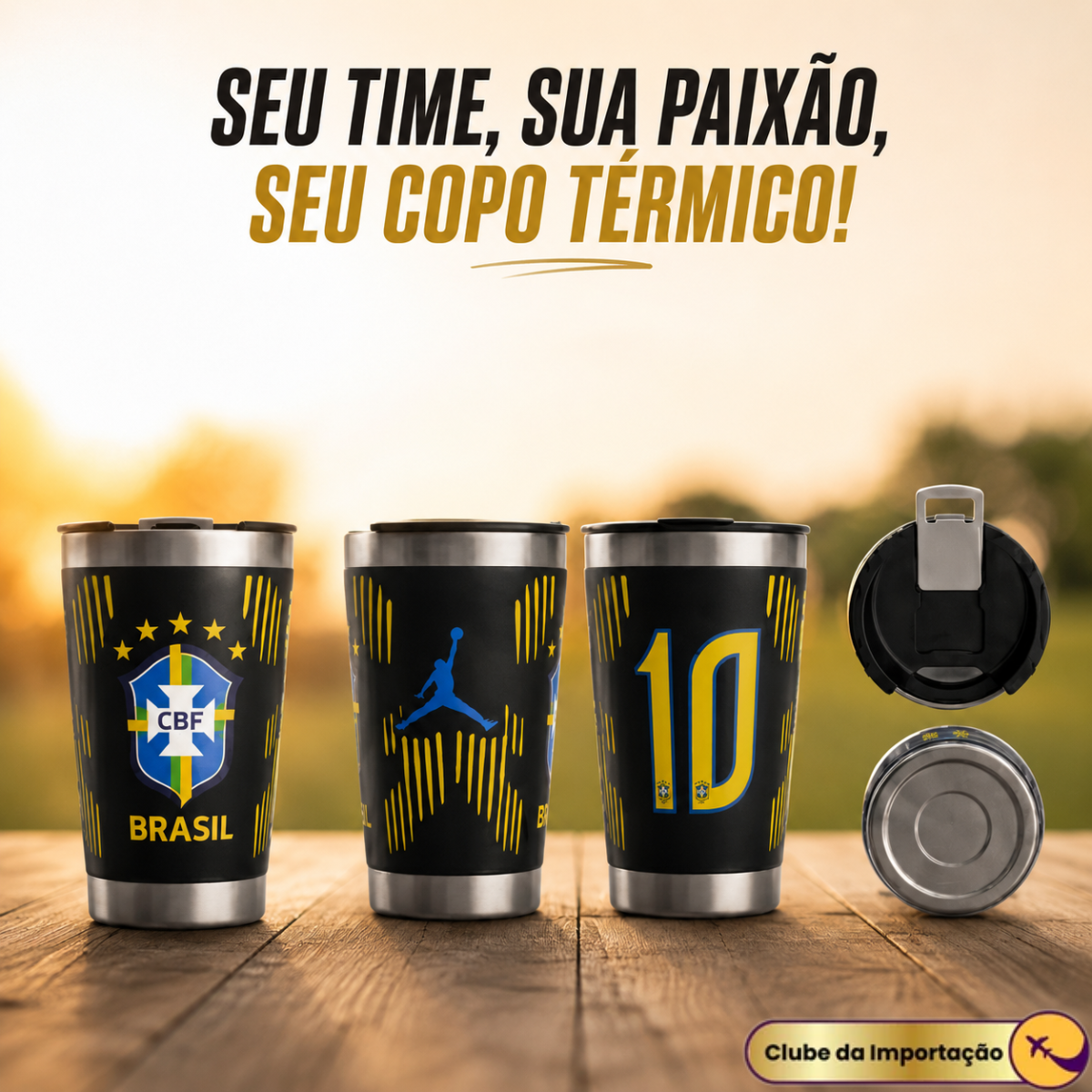 COPO TERMICO SELEÇÃO BRASILEIRA
