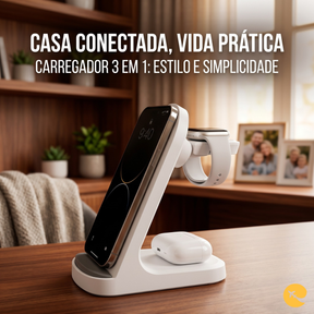 CARREGADOR 3 EM 1