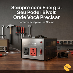 TRANSFORMADOR 1500VA BIVOLT