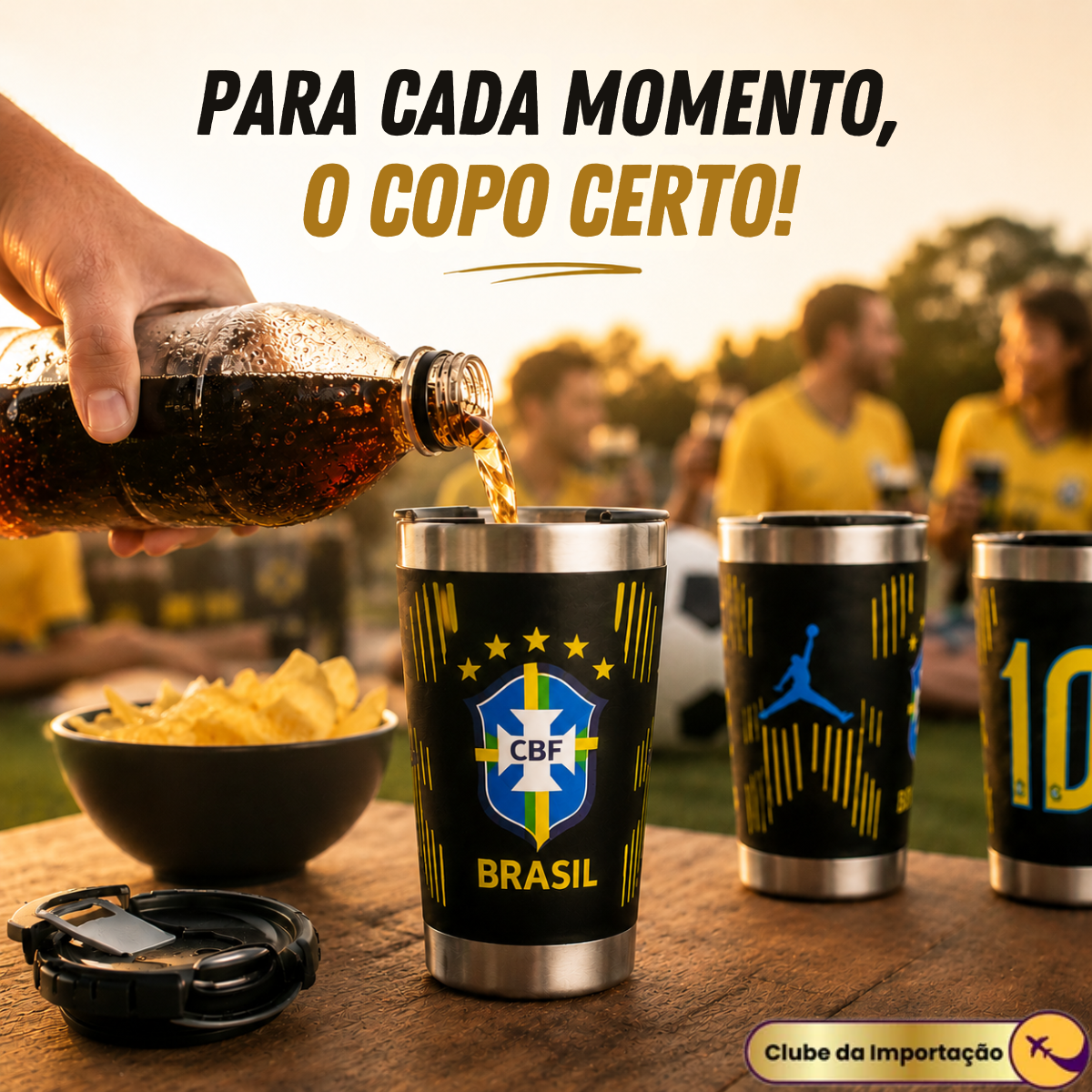 COPO TERMICO SELEÇÃO BRASILEIRA