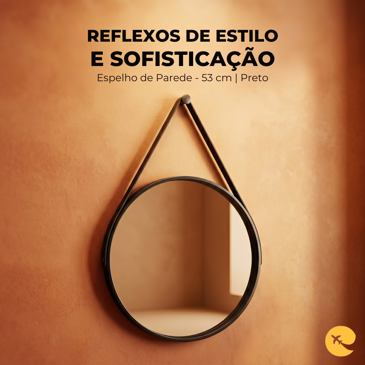 ESPELHO DE PAREDE 53 CM