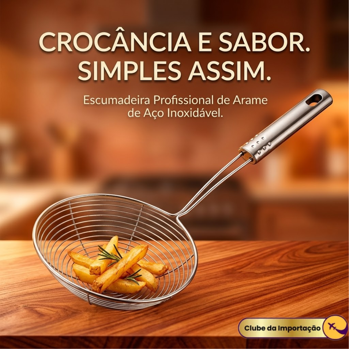 ESCUMADEIRA INOX