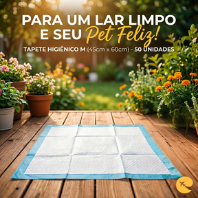 PET - TAPETE HIGIÊNICO (M 45CMX60CM 50UN)