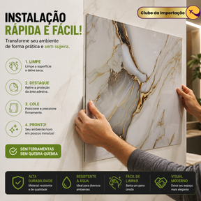 PAPEL DE PAREDE AUTOADESIVO 60X60CM