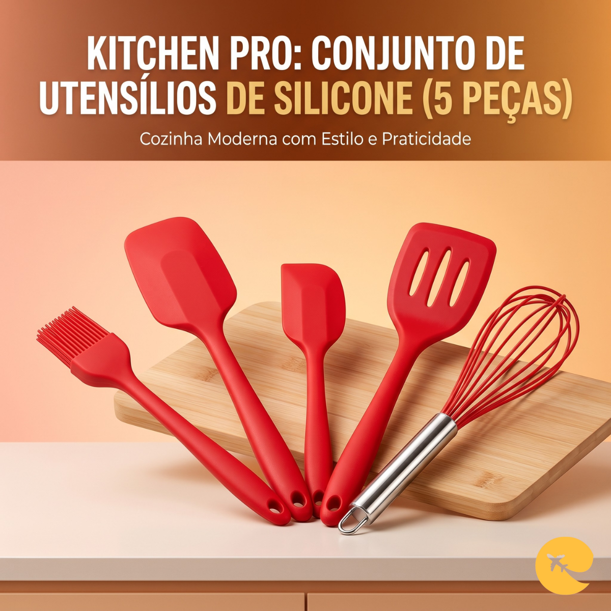 Conjunto De Utensilios 5 Peças