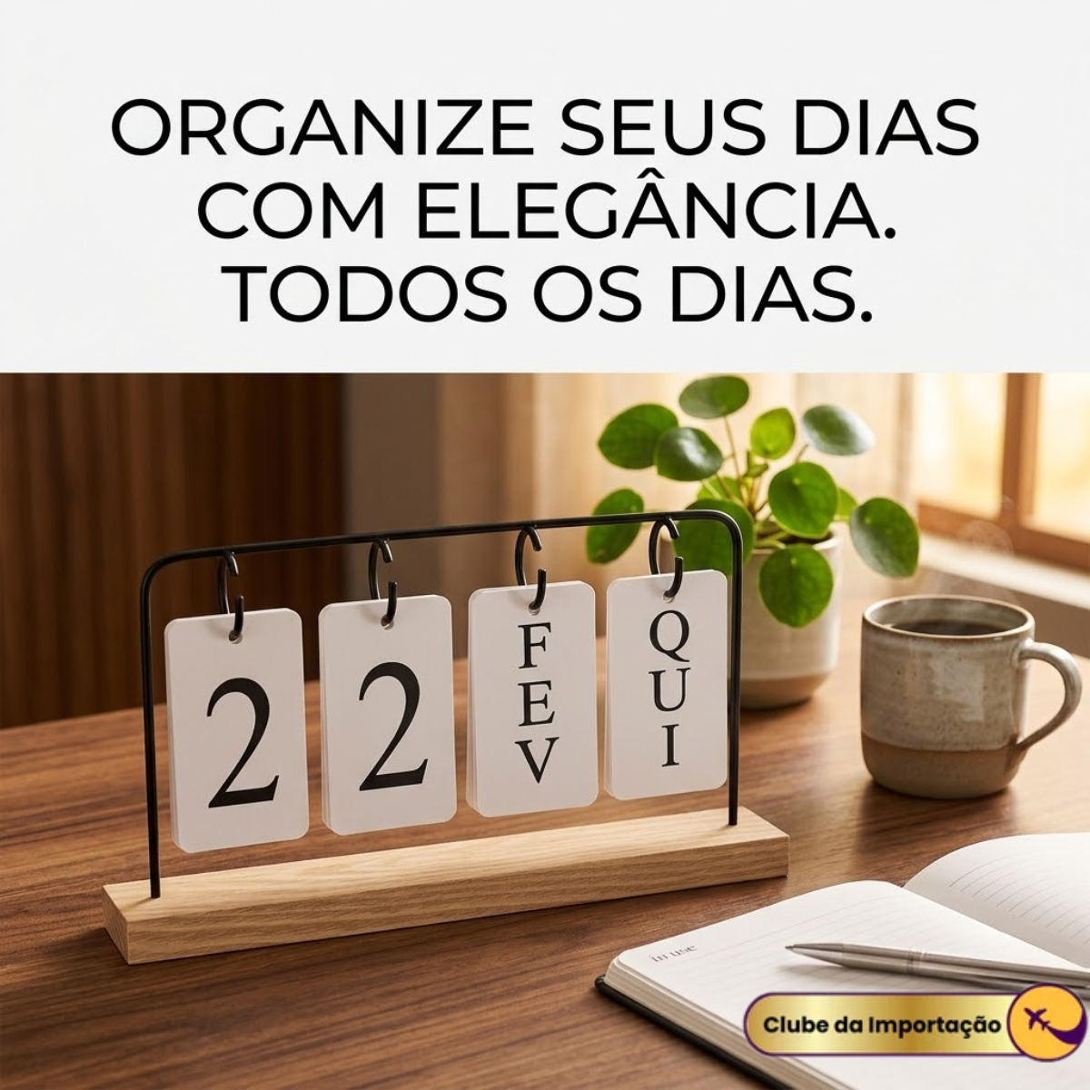 CALENDARIO ALÇA METAL