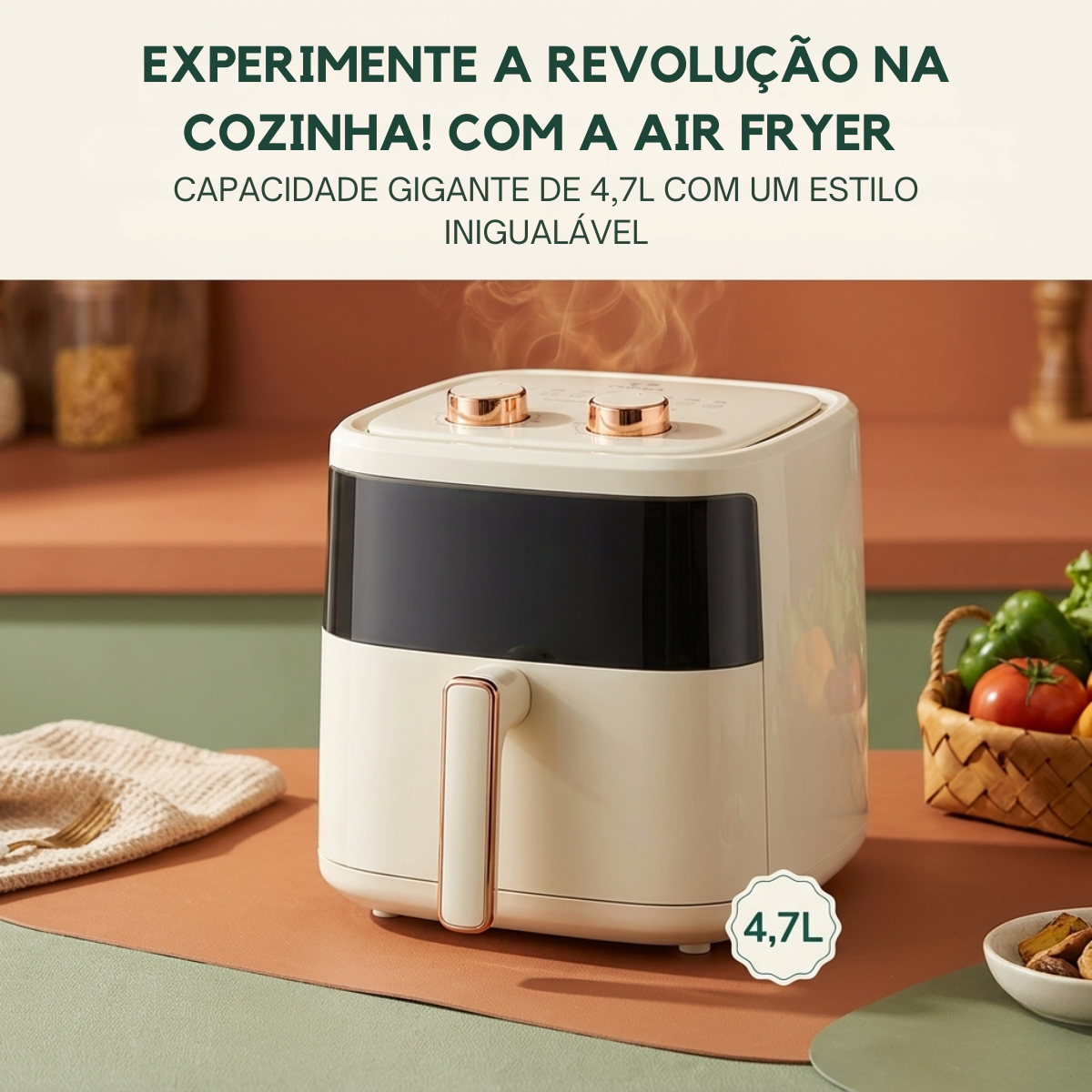 FRITADEIRA ELETRICA AIR FRYER