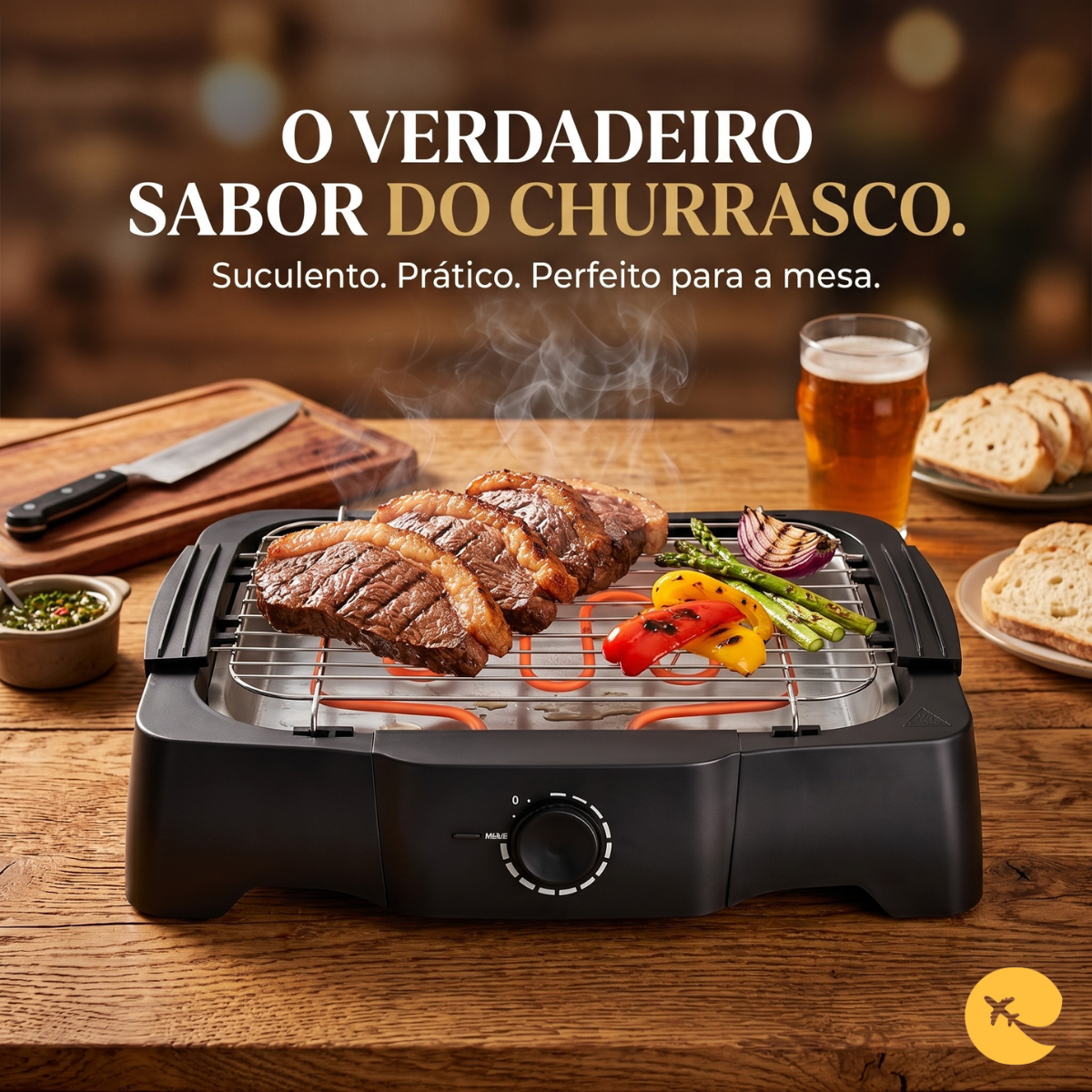 CHURRASQUEIRA GRILL ELÉTRICO