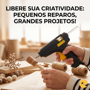 Pistola de cola quente 10W