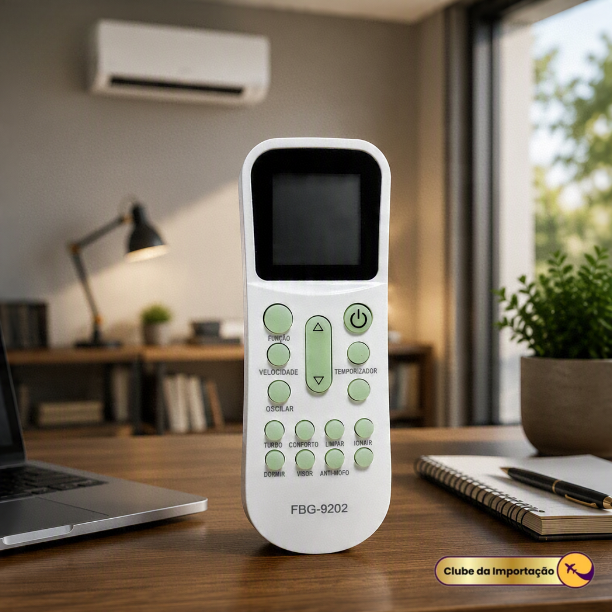 Controle Remoto Ar Condicionado Elgin