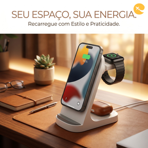 CARREGADOR 3 EM 1