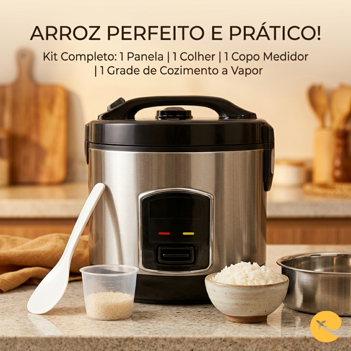 Panela Elétrica de Arroz 1L  220V