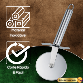 Cortador De Pizza - Profissional Lâmina Em Aço Inox