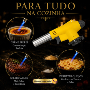 MAÇARICO PORTATIL CULINARIA