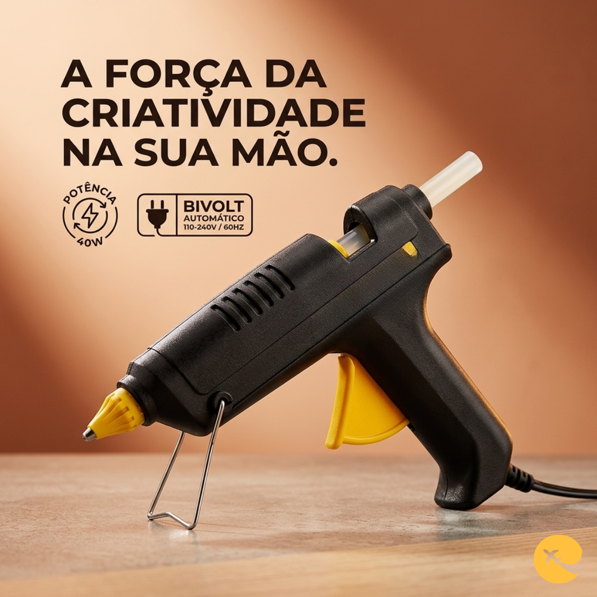 PISTOLA DE COLA QUENTE 40W