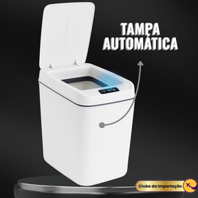 Lixeira Automática 15 Litros Com Sensor Abre E Fecha Sozinha