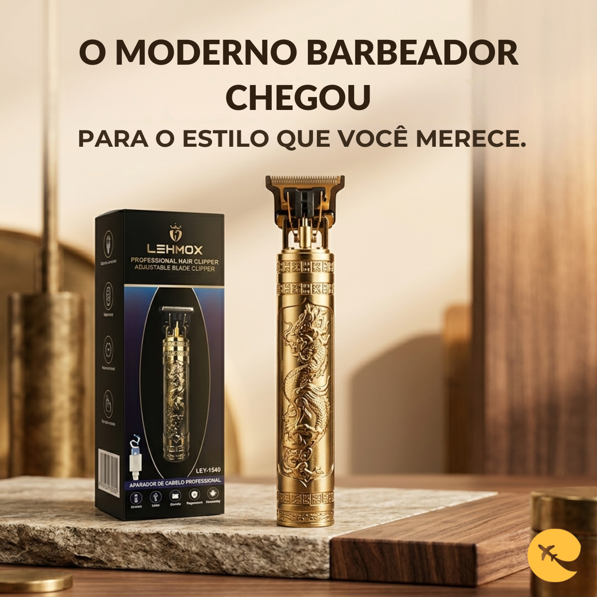 MAQUINA DE CORTA CABELO DRAGÃO
