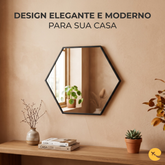 ESPELHO DECORATIVO RUBI PRETO